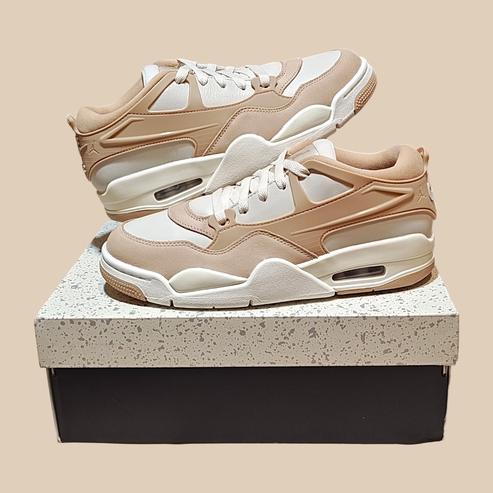 🚺 8.5 US — Air Jordan 4 RM 2025 [HEMP/LIGHT OREWOOD BROWN-SAIL] FQ7940-202